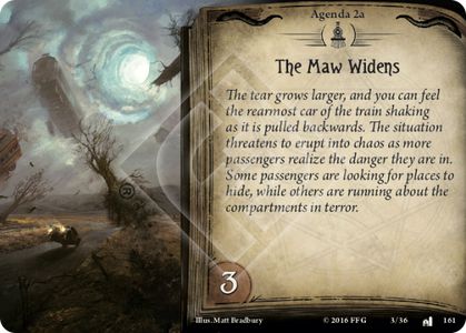 The Maw Widens