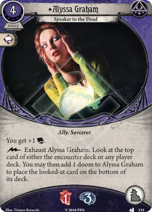 alyssa graham arkham horror lcg