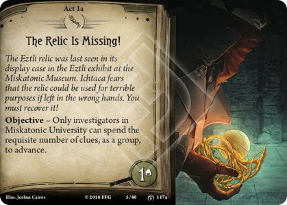 The Relic Is Missing!