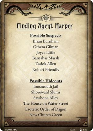 Finding Agent Harper