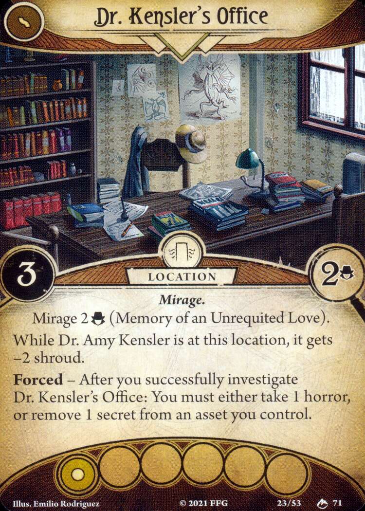 Dr. Kensler’s Office