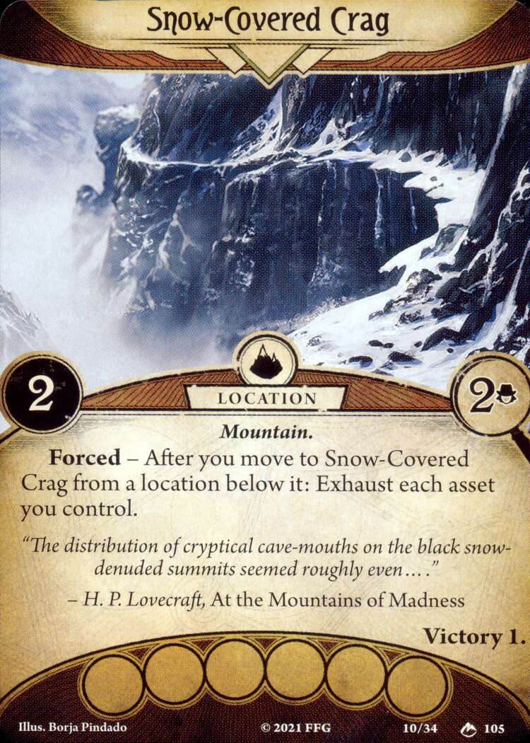 Snow-Covered Crag