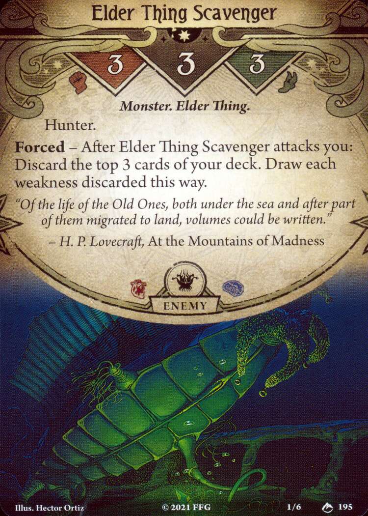 Elder Thing Scavenger