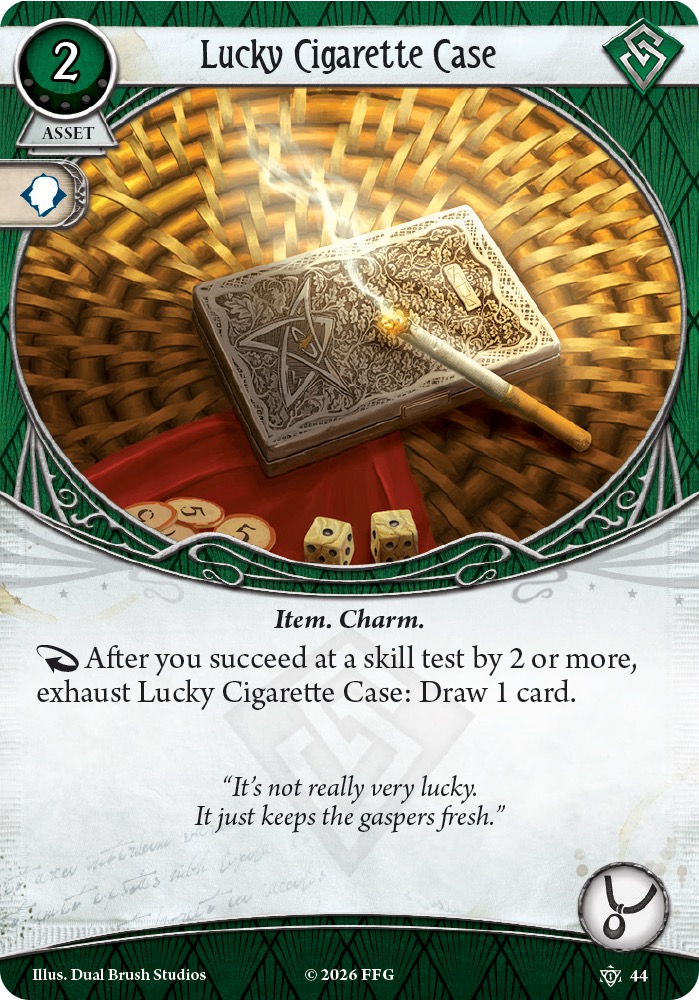 Lucky Cigarette Case