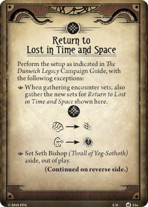 Return to Lost in Time and Space