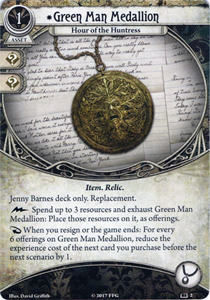 Green Man Medallion
